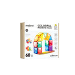 [Buy 4 for 8% off] Mideer Colourful Magnetic Tiles. 60pcs Magnetic Building Tiles
