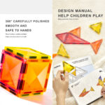 [Buy 4 for 8% off] Mideer Colourful Magnetic Tiles. 60pcs Magnetic Building Tiles